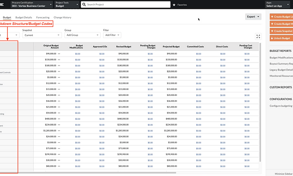 Integrating Event Streaming with Work Breakdown Structure — Procore